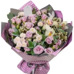 Букет «Кремовый мусс»